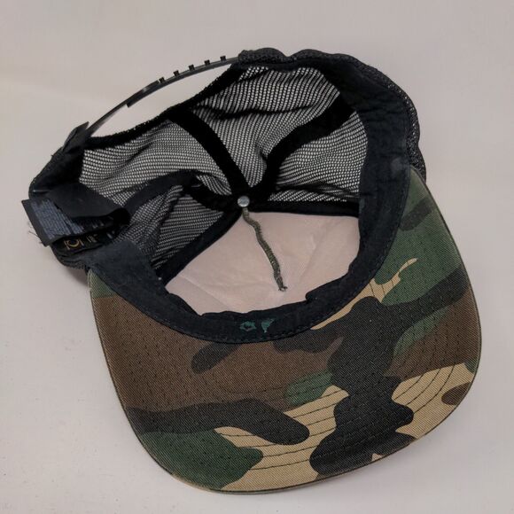 Hurley Snapback Mesh Back Trucker Hat Camouflage One Size Adjustable - Picture 6 of 8